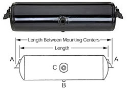 Air tank 35105 with dimensions